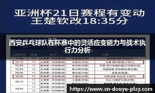西安乒乓球队在杯赛中的灵活应变能力与战术执行力分析